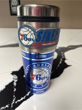Sixtyseven Pink and Black Insulated Travel Mug